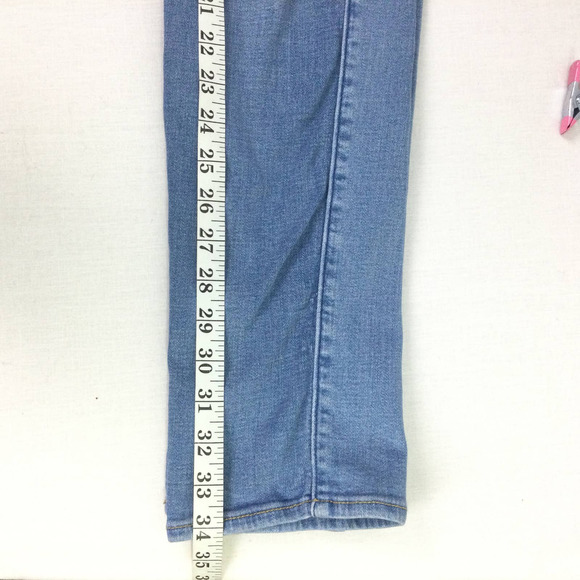 Hollister Men's Light Wash Distressed Stacked Skinny Advanced Stretch Blue 31 - Picture 12 of 16